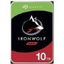 Seagate IronWolf ST10000VN000 - Hard drive - 10 TB - internal - 3.5" - SATA 6Gb/s - 7200 rpm - buffer_ 256 MB - with 3 years Seagate Rescue Data Recovery