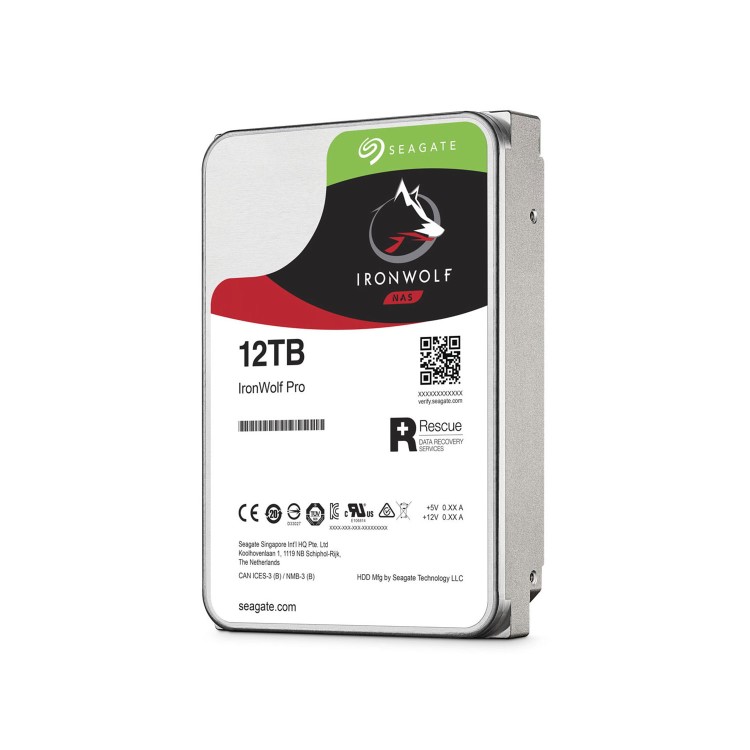 Seagate IronWolf Pro ST12000NE0008  12TB 3.5" 7200 RPM Internal Hard Drive 