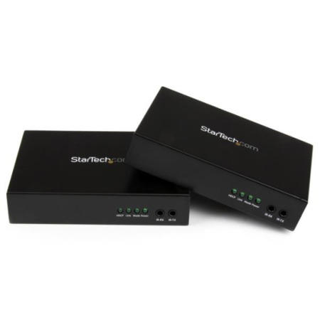 StarTech.com HDMI&reg; over Single Cat 5e/6 Extender with Power over Cable Ethernet and IR - 330 ft