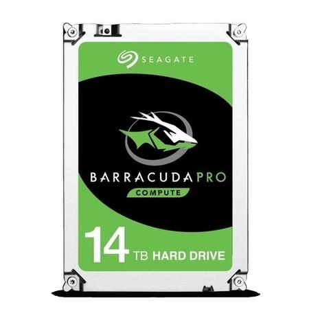 Seagate Barracuda Pro ST14000DM001 - Hard drive - 14 TB - internal - 3.5" - SATA 6Gb/s - 7200 rpm - buffer_ 256 MB - with 2 years Seagate Rescue Data Recovery