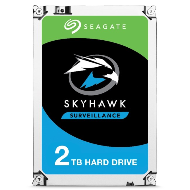 Box Opened Seagate SkyHawk 2TB Surveillance 3.5" Hard Drive