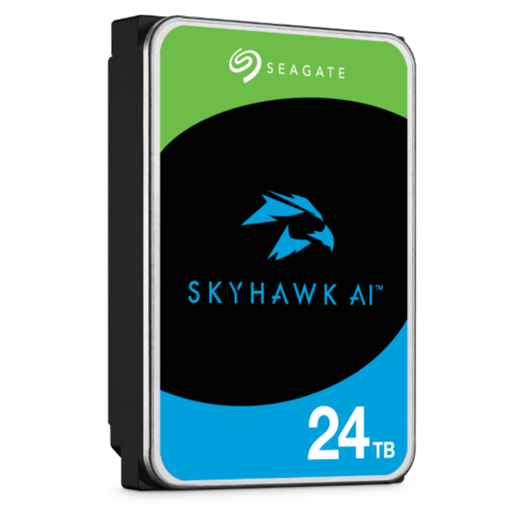 Seagate SkyHawk AI 24TB SATA 6 Gb/s 3.5 Inch Internal Hard Drive