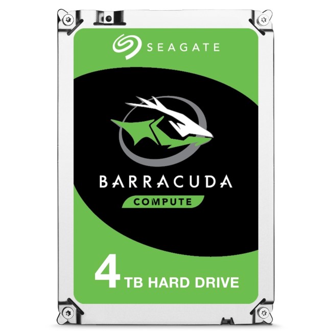 Box Opened Seagate Verbatim 4TB Desktop 3.5" Hard Drive