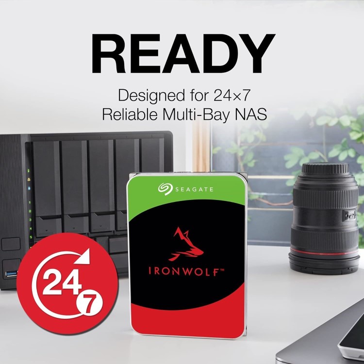 Seagate IronWolf 4TB NAS 3.5 Inch Internal Hard Drive