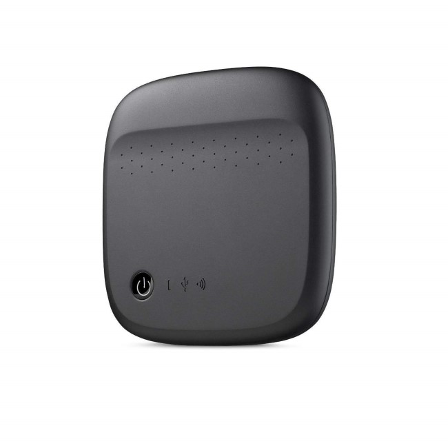Seagate Wireless 500GB 2.5" Portable Hard Drive in Black