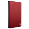 Seagate Retail BackUp Plus 2TB Portable Drive in Red