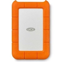 LaCie Rugged 5TB USB 3.1 Type-C External Hard Drive - Orange