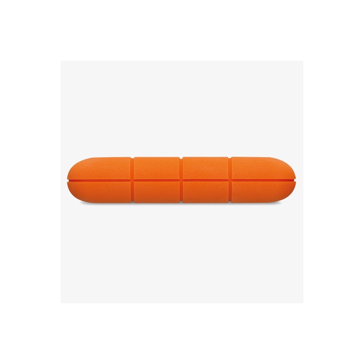 LaCie Rugged 5TB USB 3.1 Type-C External Hard Drive - Orange