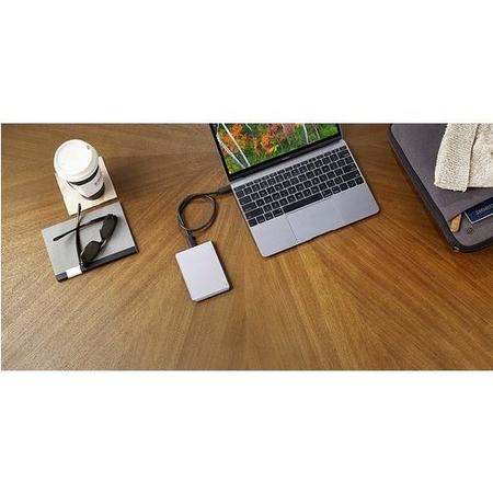 LaCie 2TB Mobile Drive USB-C portable space grey