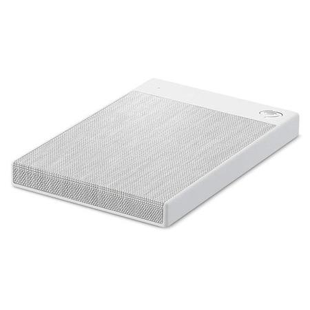 Seagate External 2TB Plus Ultra Touch USB-3 Hard Drive - White