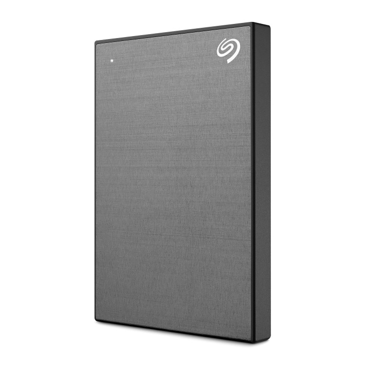 Seagate External 2TB Backup Plus Slim USB-3 Hard Drive - pink