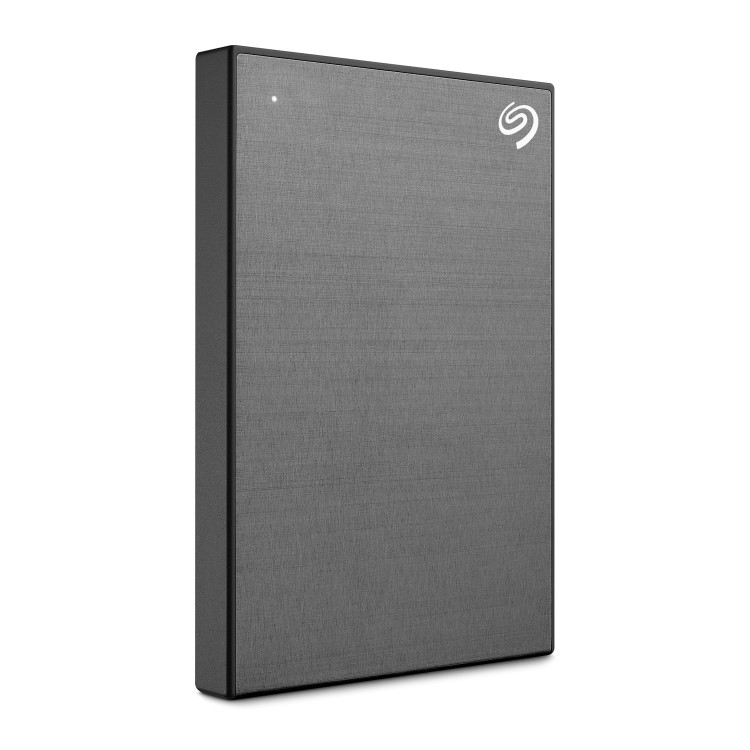 Seagate External 2TB Backup Plus Slim USB-3 Hard Drive - pink