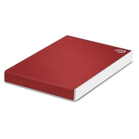 Seagate External 4TB Plus Portable USB-3 Hard Drive - Red