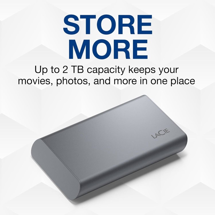 Lacie Mobile SSD Secure 2TB External SSD