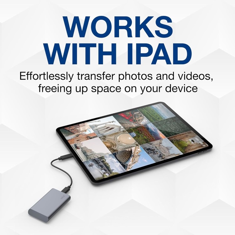 Lacie Mobile SSD Secure 2TB External SSD