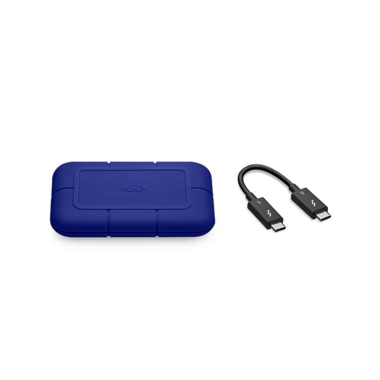 Lacie 2TB External SSD Blue