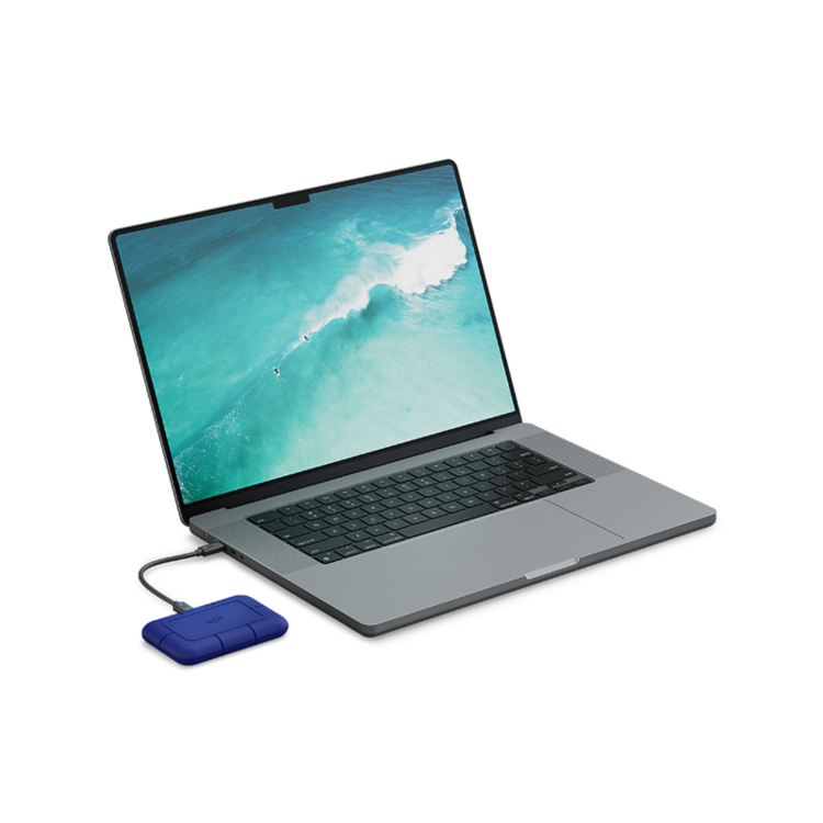 Lacie 2TB External SSD Blue