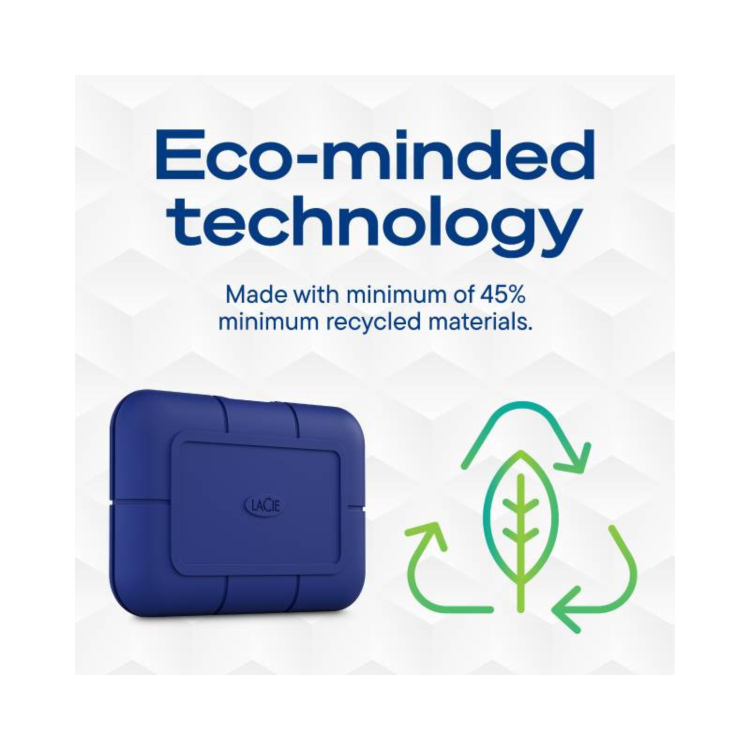 Lacie 2TB External SSD Blue
