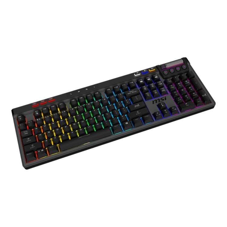 MSI STRIKE PRO WIRELESS UK Keyboards Yes Wireless Yes Gaming Keyboard Black
