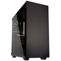 Kolink Stronghold Mid Tower Gaming Case - Black Tempered Glass