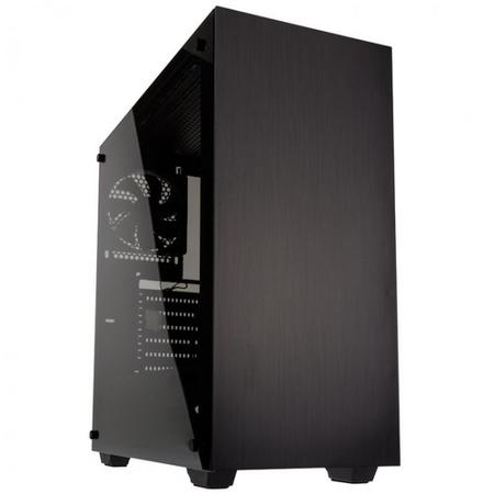 Kolink Stronghold Mid Tower Gaming Case - Black Tempered Glass