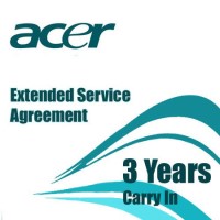 Acer Warranty Service Agreement - 3 years - carry-in