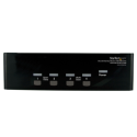 SV431DDVDUA 4 Port DVI VGA Dual Display USB KVM Switch w/ Audio