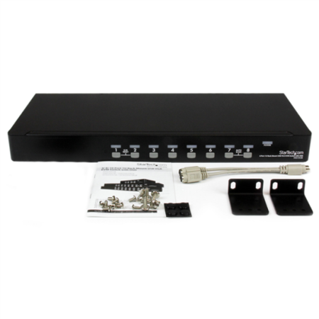 8 port USBPS/2 KVM with OSD USB Console
