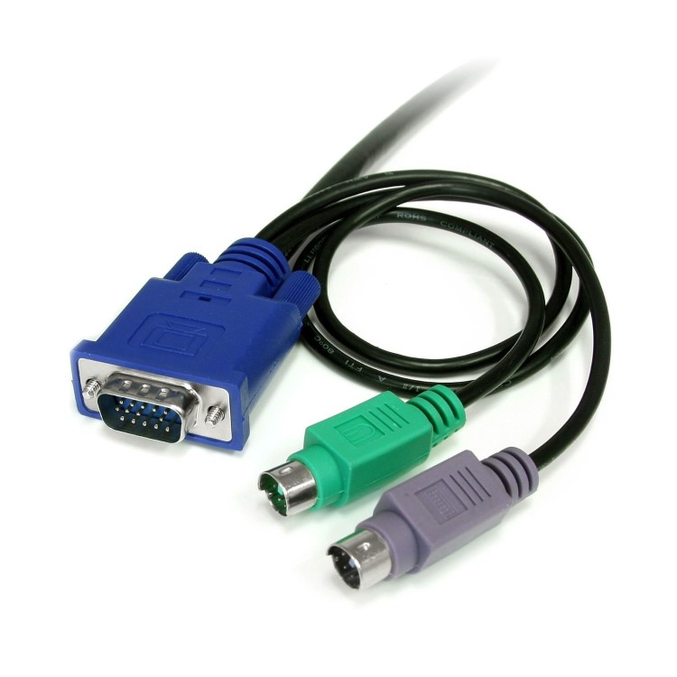 Startech 6 ft 3-in-1 KVM Cable for SV211/411