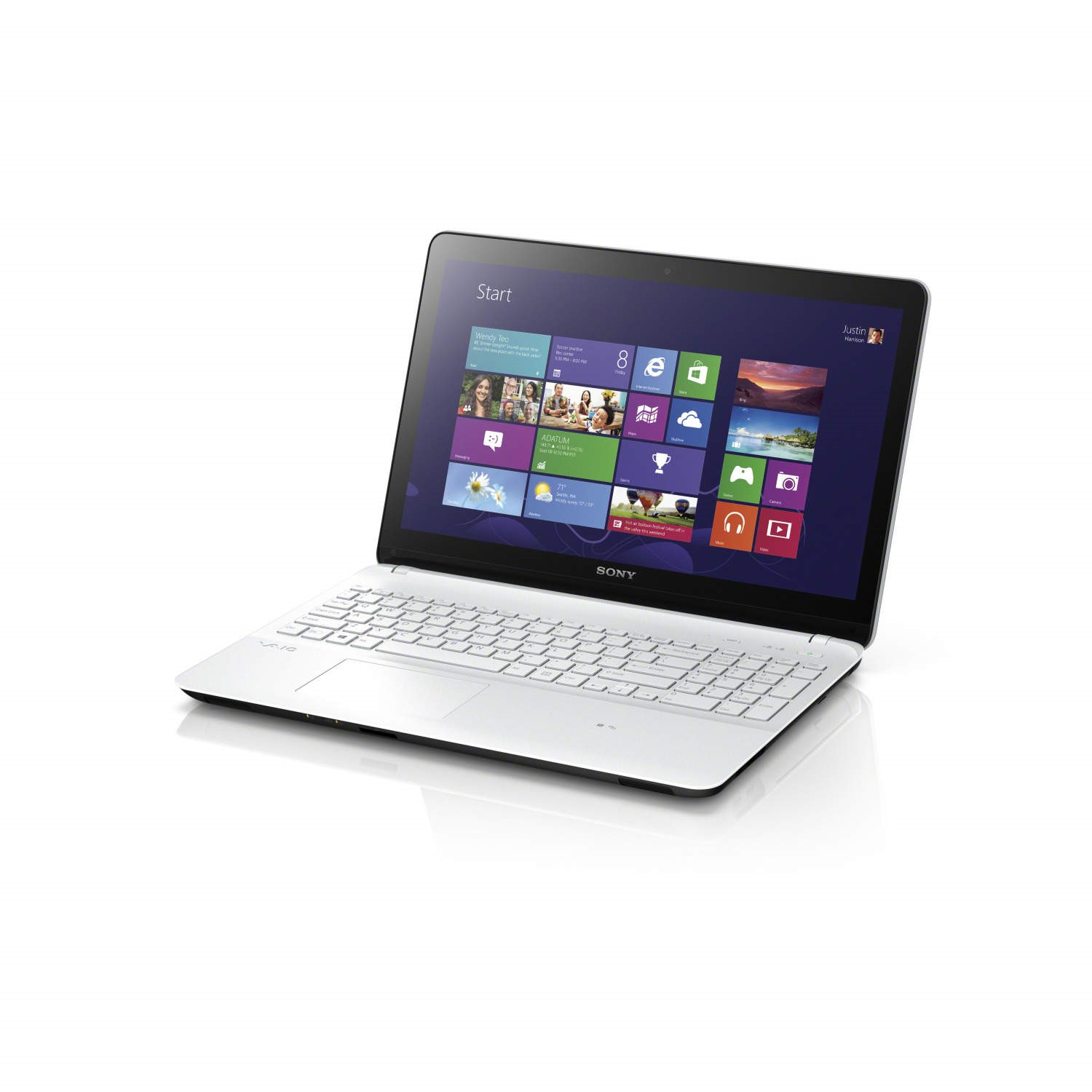 15インチのホワイト SONY VAIO 320GB 4G WIN10