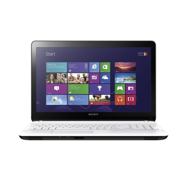 Sony VAIO Fit 15 E Core i5 4GB Windows 8 Laptop in White