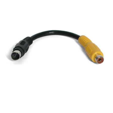 StarTech 6in S-Video to Composite Video Adapter Cable