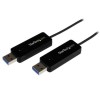 StarTech.com 2 Port USB 3.0 Dual System Swap Cable KVM Switch with File Transfer