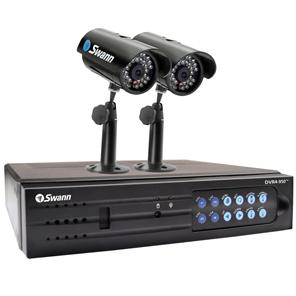 Swann 4 Channel Digital Video Recorder with 2 x Day/Night Cameras and 320GB Hard Drive 