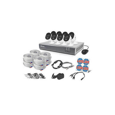 Swann CCTV System - 16 Channel 1080p HD DVR with 8 x 1080p HD Motion & Heat Sensing Cameras & 2TB HDD