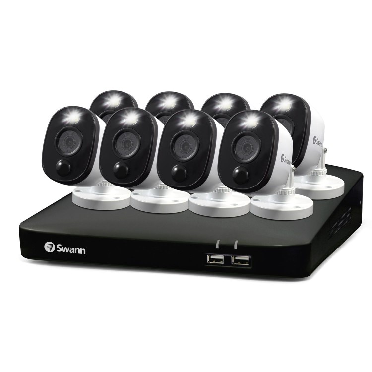 Swann 8 Camera 1080p HD DVR CCTV System with 2TB HDD