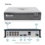 Swann 2 Camera 1080p HD Analogue CCTV System with 1TB HDD