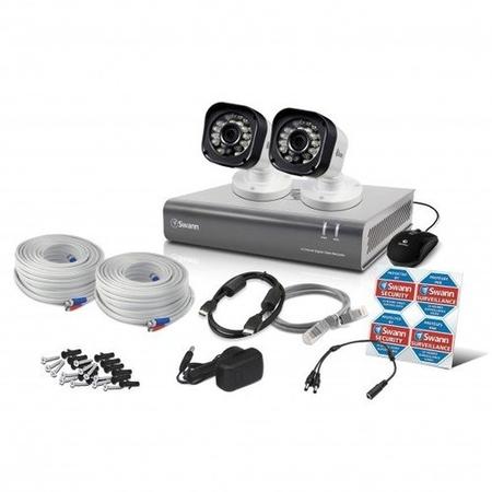 Swann DVR4-1580 4 Channel HD 720p Digital Video Recorder with 2 x PRO-T835 720p Cameras & 500GB Hard Drive