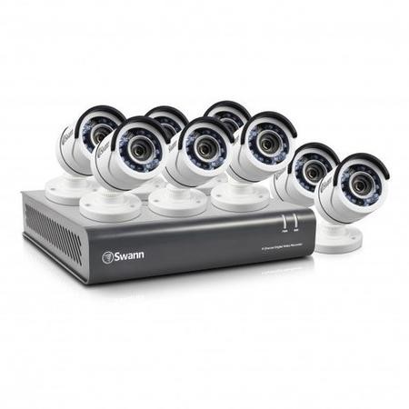 Swann CCTV System Channel 1080p DVR with x 1080p Cameras