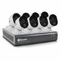 GRADE A2 - Swann CCTV System - 8 Channel 1080p DVR with 8 x 1080p Thermal Sensing Cameras & 1TB HDD - works with Google Assistant 