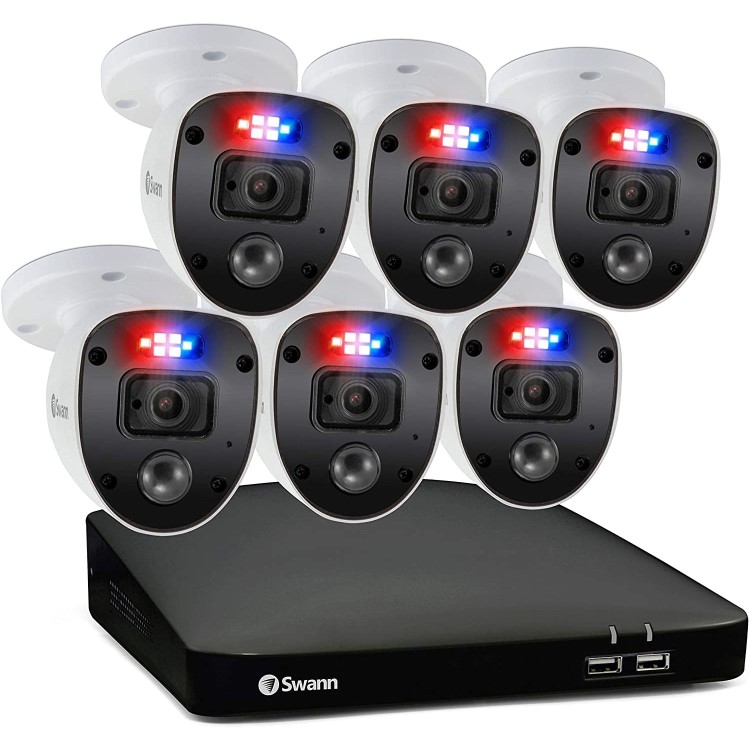 Swann 6 Camera 1080p HD DVR CCTV System with 1TB HDD
