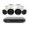 Swann CCTV System - 8 Channel 3MP DVR with 4 x 3MP Thermal Sensing Cameras &amp; 2TB HDD - works with Google Assistant