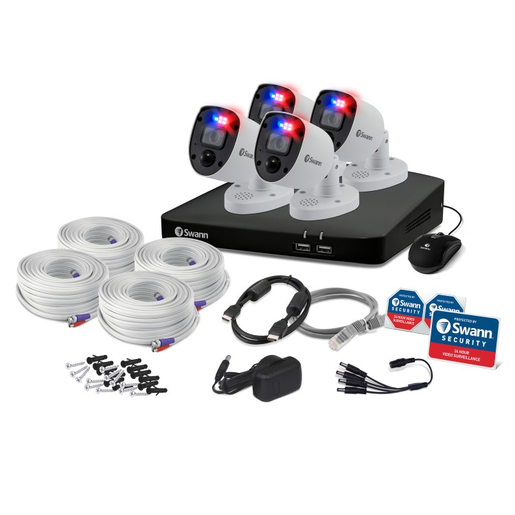 Swann 4 Camera 4K Ultra HD DVR CCTV System with 2TB HDD