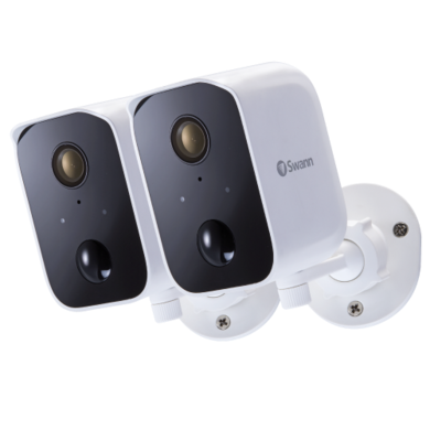 Swann 1080p Battery Wireless Heat & Motion-Sensing Camera  - 2 Pack