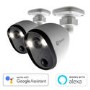 Swann 1080p HD Spotlight Heat & Motion Sensing IP Camera - 2 Pack