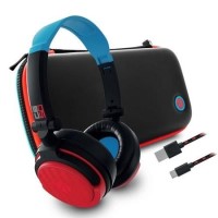 Stealth Stealth SWL-50 Travel Kit for Nintendo Switch & Switch Lite in Neon Red and Blue  USB-C   Headset Stealth Stealth SWL-50 Travel Kit for Nintendo Switch & Switch Lite in Neon Red and Blue  USB-C   Headset