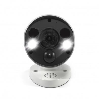 Swann 4K Ultra HD Thermal Sensing White IP Bullet Camera with 150ft Night Vision - 1 Pack 
