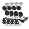 GRADE A1 - Swann CCTV System - 16 Channel 5MP Super HD NVR with 8 x 5MP Thermal Sensing Cameras 4 x Spotlight Cameras &amp; 2TB HDD