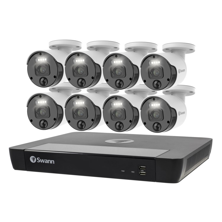 Swann 8 Camera 4K Ultra HD NVR CCTV System with 2TB HDD