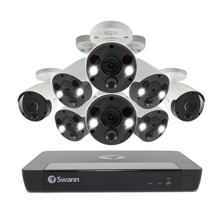 Swann 8 Camera 4K Ultra HD NVR CCTV System with 2TB HDD